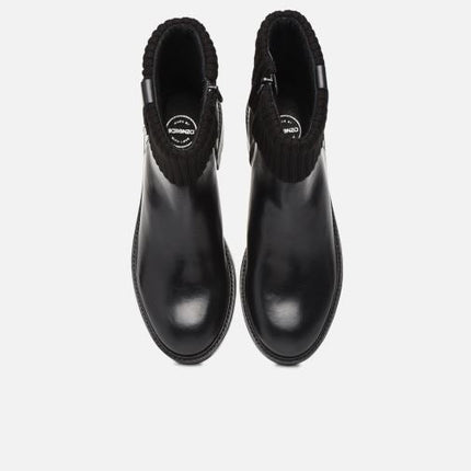 UNICORN Women's shoes boots leather black 36 37 38 39 40 41