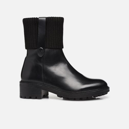 UNICORN Women's shoes boots leather black 36 37 38 39 40 41