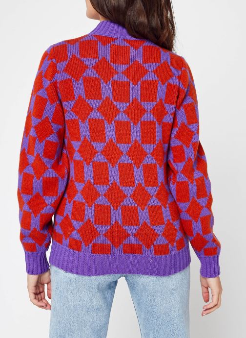 UNICORN Women's sweater red purple m