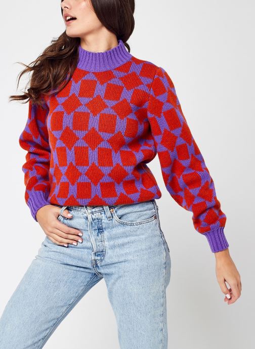 UNICORN Women's sweater red purple m