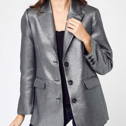 UNICORN Women's blazer silver xs