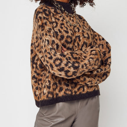 UNICORN Women's sweater panther brown xs s m l xl