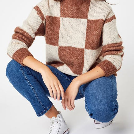 UNICORN Women's sweater color brown xs s m l xl