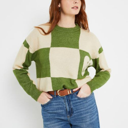 UNICORN Women's sweater color green xs s m l xl