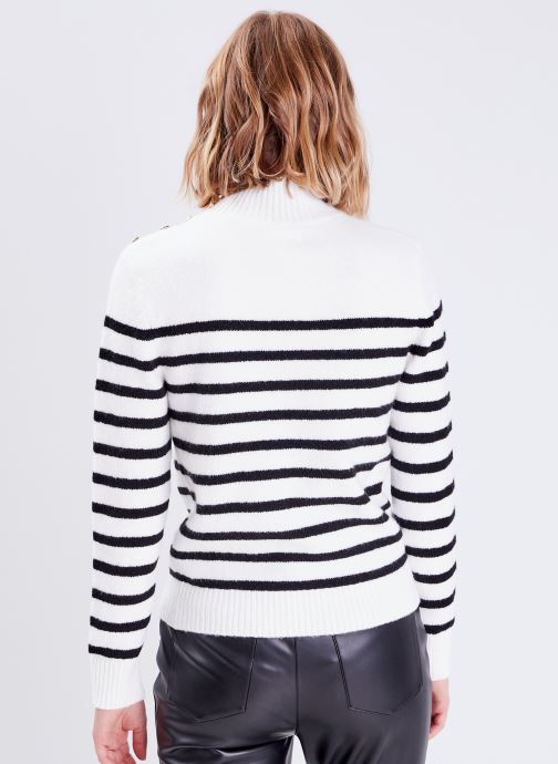 UNICORN Women's sweater striped white black xs s m l