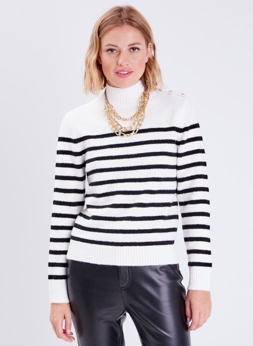 UNICORN Women's sweater striped white black xs s m l