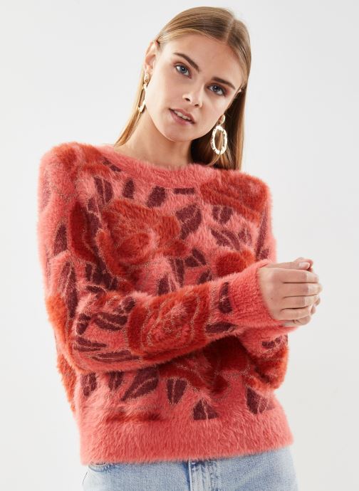 UNICORN Women's sweater red with flowers xs s m l xl