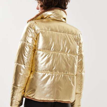 Dames jas goud xs s m l xl