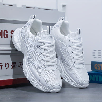 UNICORN Men'S Breathable Mesh Athletic Shoes Casual Athletic Look