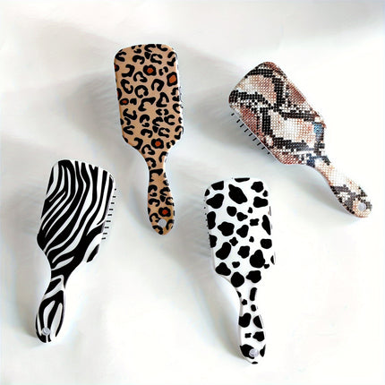UNICORN Animal Pattern Cow Print Leopard Zebra Snake Print Hair Air Cushion Comb
