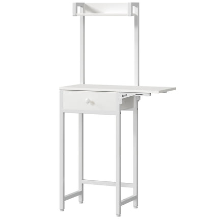 UNICORN Small Mirrorless Vanity Table White