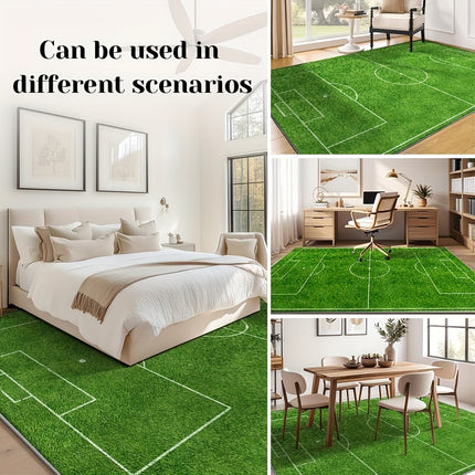 UNICORN Velvet Carpet Design Washable Vivid Line Embroidered Non-Slip Carpet