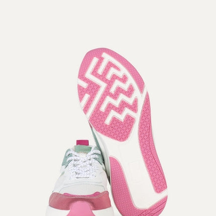 UNICORN Women's sneakers mint green white pink 38