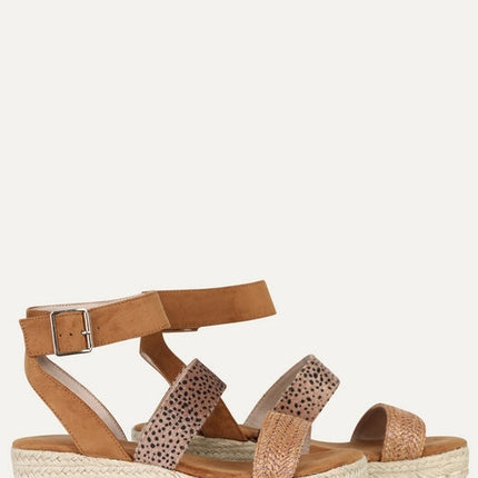 UNICORN Women's wedge sandals beige brown 38 41
