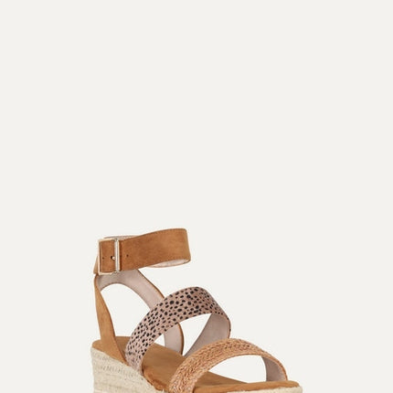 UNICORN Women's wedge sandals beige brown 38 41