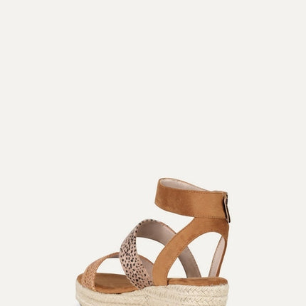UNICORN Women's wedge sandals beige brown 38 41