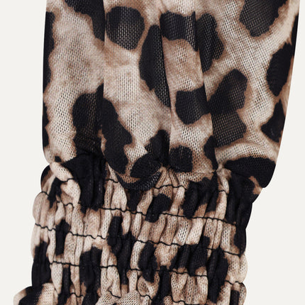 UNICORN Women's long-sleeved shirt with leopard print xs s m l xl