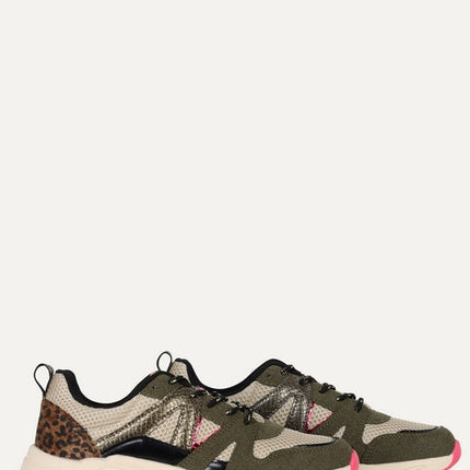 UNICORN Women's sneaker print army green 36 37 38 39 40 41 42