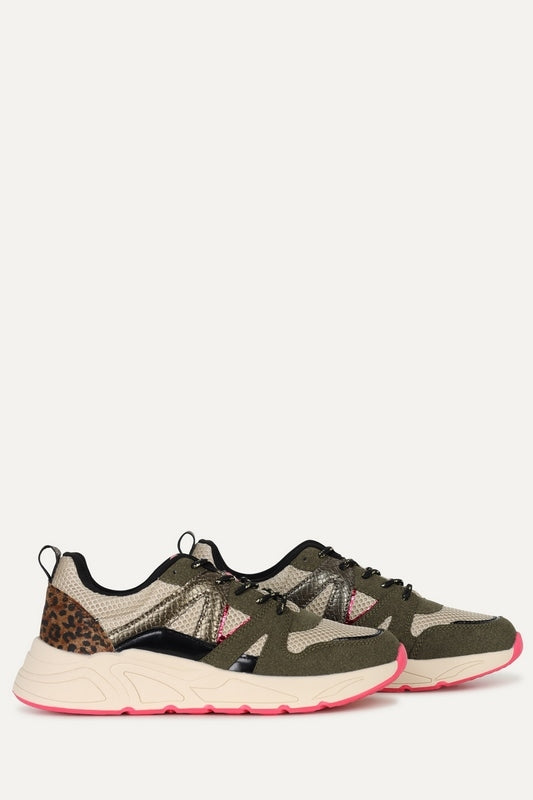 UNICORN Women's sneaker print army green 36 37 38 39 40 41 42