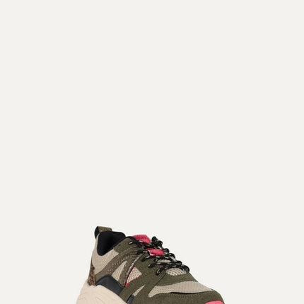 UNICORN Women's sneaker print army green 36 37 38 39 40 41 42