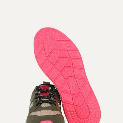 UNICORN Women's sneaker print army green 36 37 38 39 40 41 42