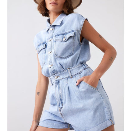 UNICORN Women's jumpsuit blue xs s m xl