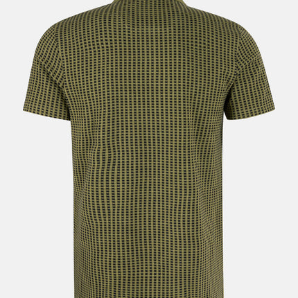 UNICORN Men's polo shirt pattern sand olive green gray green s m l xl xxl xxxl