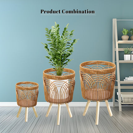 UNICORN Removable leg Nordic style circular flower pot rack