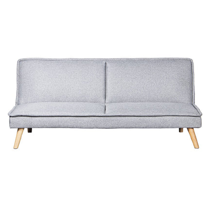 UNICORN 3-seater gray sofa bed 180x84x72
