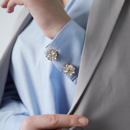 Daisy cufflinks knopen voor blouse
