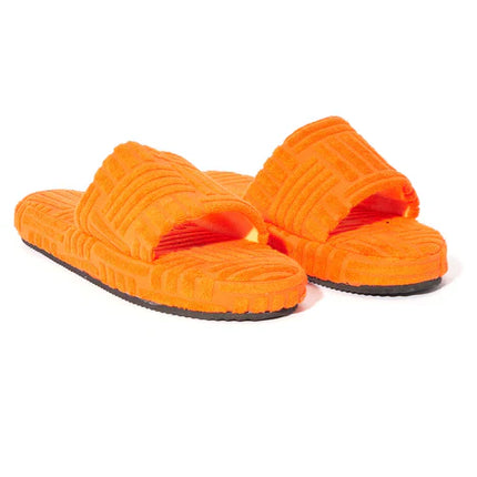 UNICORN Men's slippers black green orange s m l