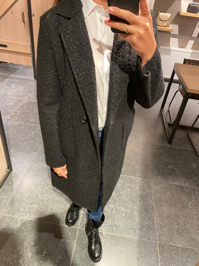 UNICORN Women's long coat dark grey s