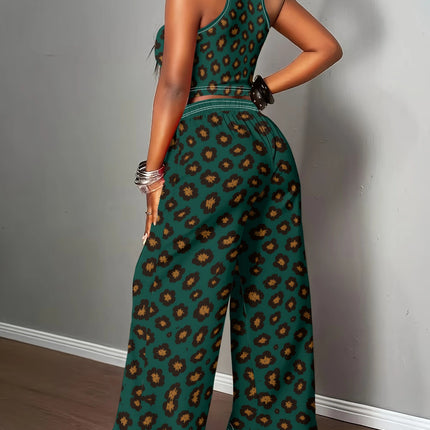 UNICORN Women'S American Retro Y2K Spicy Two-Piece Set Green s m l xl xxl