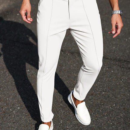 UNICORN Casual Versatile Pants Stretch Comfort Light Business Tapered Leg s m l xl xxl