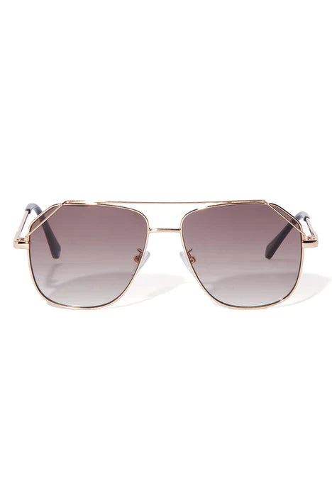 UNICORN Men's sunglasses gold purple