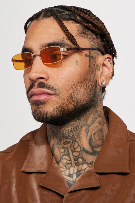 UNICORN Men's sunglasses brown black