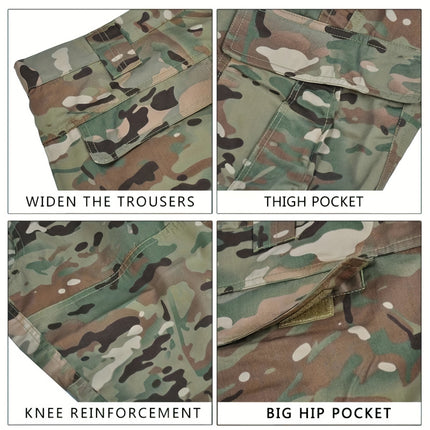 UNICORN Long-sleeve Camouflage Training Suit, Outdoor Tactical Jumpsuit xs s m l xl xxl
