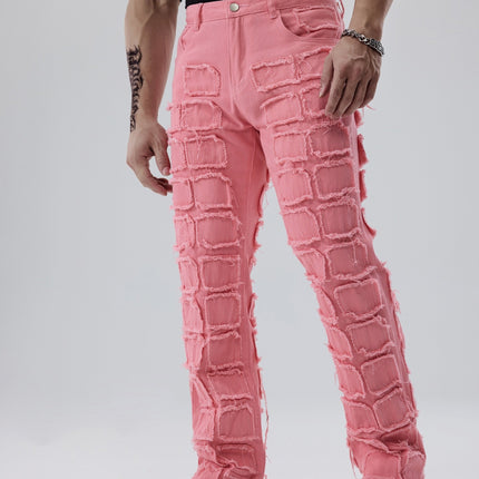UNICORN Men'S Stylish Patchwork Casual Jeans s m l xl xxl
