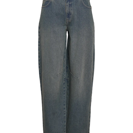 Hazal barrel jeans medium blue