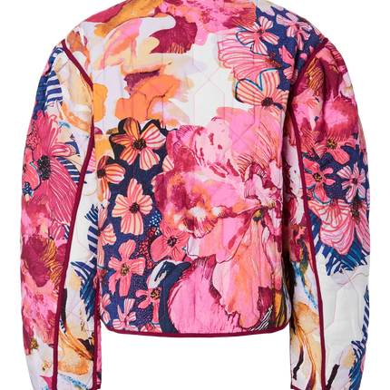 YAS Delphi jacket sachet pink