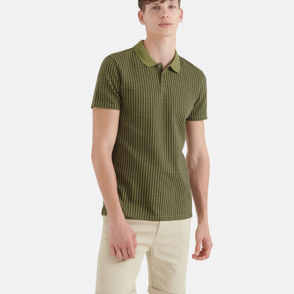 UNICORN Men's polo shirt pattern sand olive green gray green s m l xl xxl xxxl