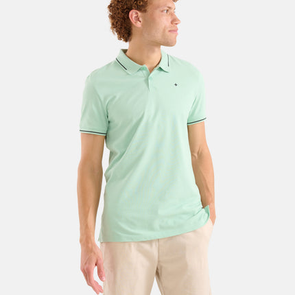 UNICORN Men's polo shirt green light blue beige black purple dark blue s m l xl xxl