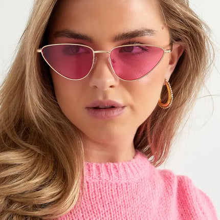 UNICORN Women's sunglasses gold blue pink one size