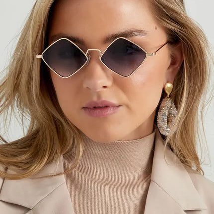 UNICORN Women's Sunglasses Brillance - Gray Gold Color One Size