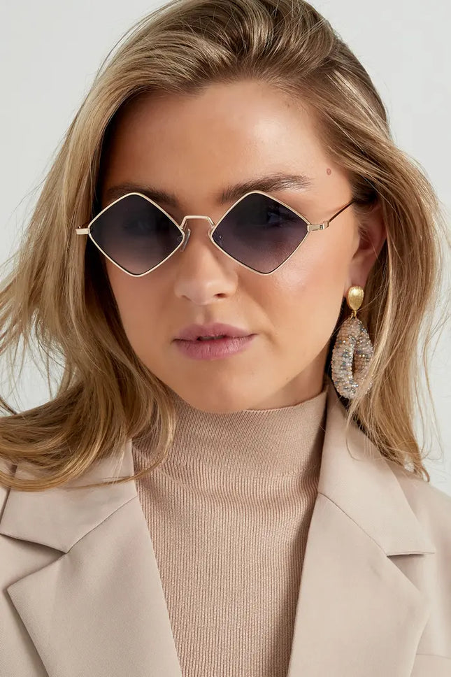 UNICORN Women's Sunglasses Brillance - Gray Gold Color One Size
