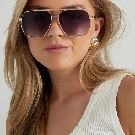 UNICORN sunglasses - Black and silver One size