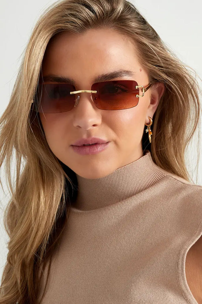 UNICORN Women's Sunglasses Sunbeam - Pink Gold Color One size