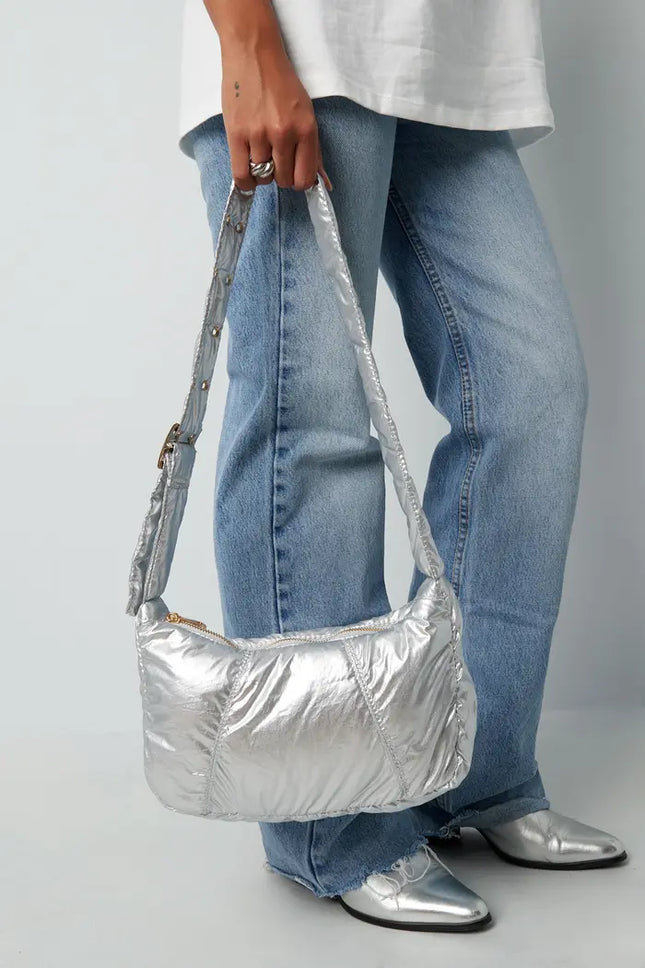 UNICORN Shoulder bag Metallic Muse bag silver one size