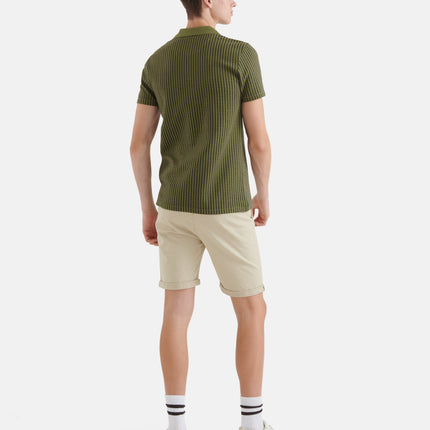 UNICORN Men's polo shirt pattern sand olive green gray green s m l xl xxl xxxl