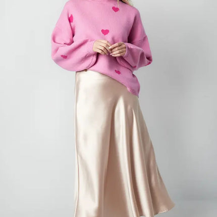 UNICORN  Women's Heartfelt Hugs sweater pink s m l